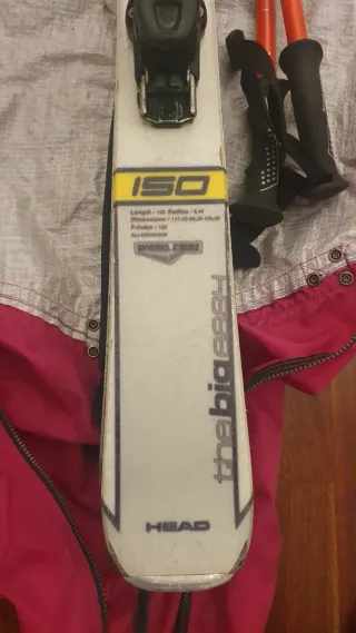 Hazme oferta por los esquís Head The Big Easy 150