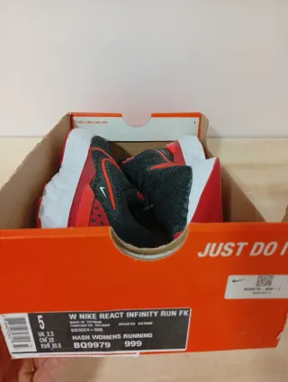 Nike React Infinity Run Talla 35.5