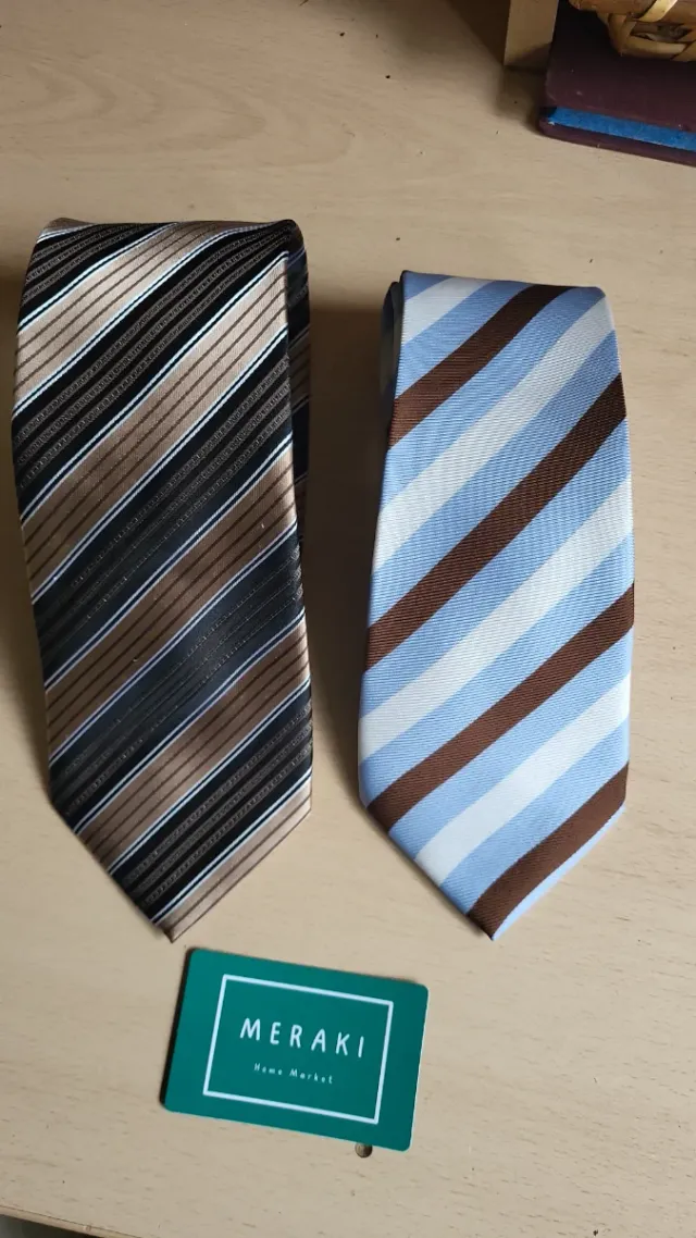 Lote 2 corbatas rayas