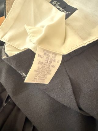 Traje de hombre negro