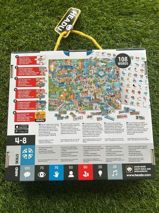 Puzzle HEADU Inglés The City 100 palabras