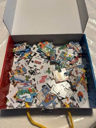 Puzzle HEADU Inglés The City 100 palabras