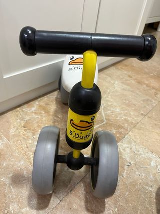 Bici sin pedales B. Duck amarilla