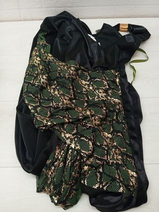 Disfraz de Sedusa para mujer con tocado de serpien