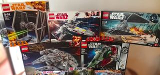 Lote 5 Naves LEGO Star Wars
