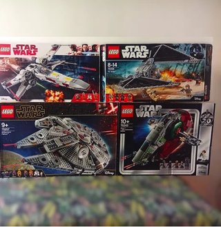 Lote 4 Naves LEGO Star Wars