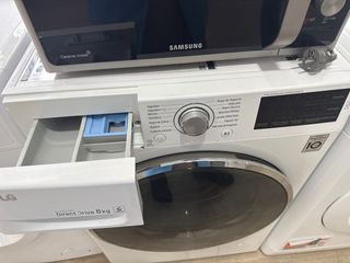 Lavadora LG Direct Drive 8kg Blanca