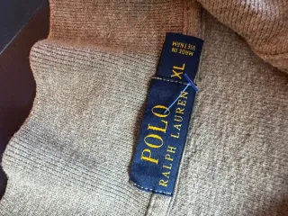 Jersey Polo Ralph Lauren 1/4 Zip Beige XL