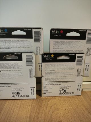 Pack HP 963XL Original – Negro, Cian, Magenta y Am