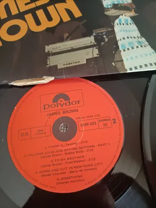 James Brown Doble LP Vinilo Funk