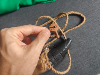 Cuerno de pólvora Napoleónico 1802