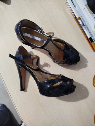 Zapatos de vestir negros para mujer