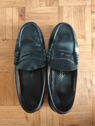 Mocasines Castellanos de Piel negros