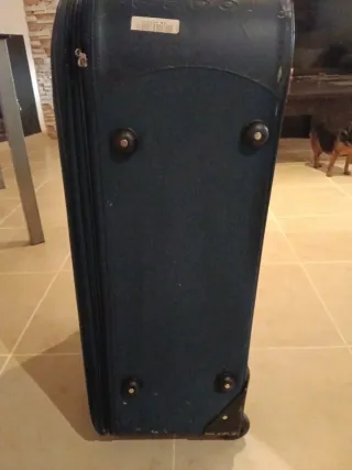 Maleta grande negra con ruedas