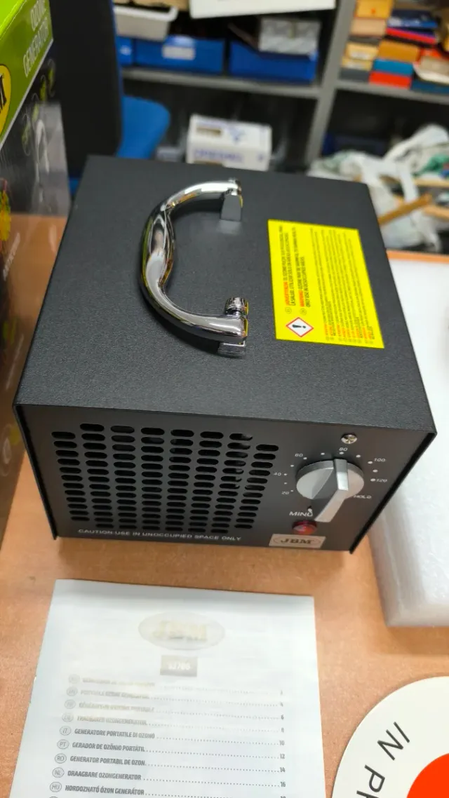 Generador Ozono Portátil JBM 67W