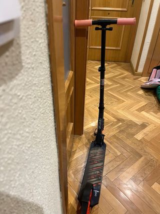 Patinete Oxelo MID 7 azul marino/naranja