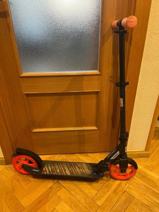 Patinete Oxelo MID 7 azul marino/naranja