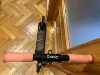 Patinete Oxelo MID 7 azul marino/naranja