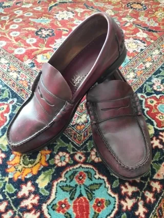 Mocasines Castellano de Piel Marrón