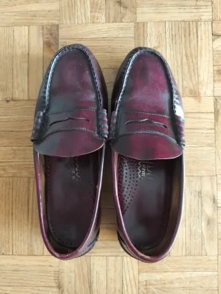 Mocasines Castellano de Piel Marrón