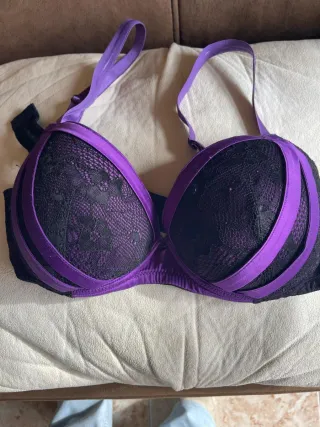 Sujetador Yamamay Morado Encaje