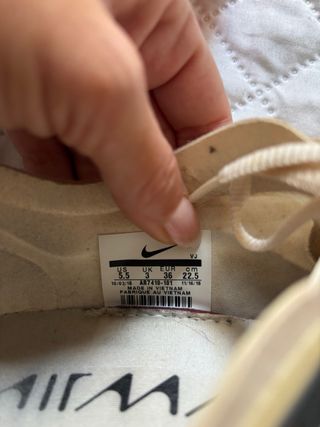 Nike Air Max Dia Talla 36 Beige Naranja