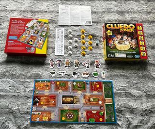 Cluedo Junior Hasbro - ¡Como Nuevo!