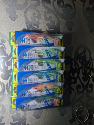 Yamashita EGI-OH LIVE Señuelos de Pesca REPLICAS