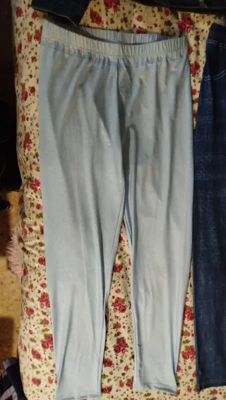 Cazadora vaquera T L + 2 leggings