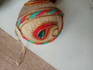 Palle decorative artigianali per albero di Natale