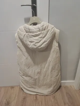 Chaleco Zara Beige Talla M