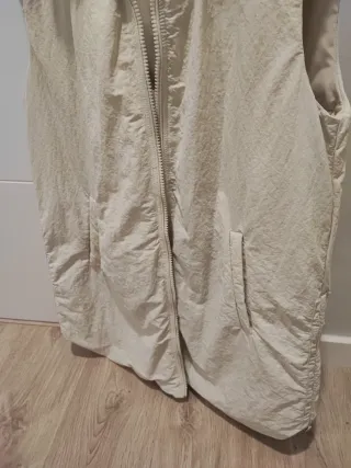 Chaleco Zara Beige Talla M