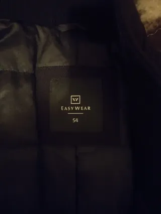 Elegante abrigo negro Easy Wear