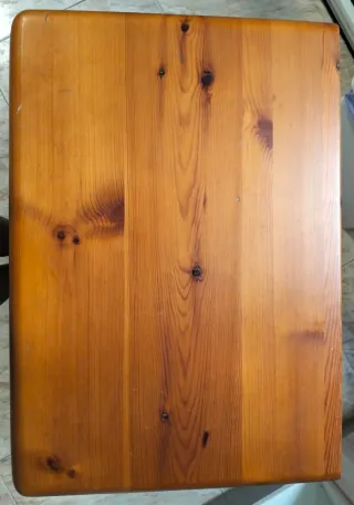 Mesita auxiliar madera maciza