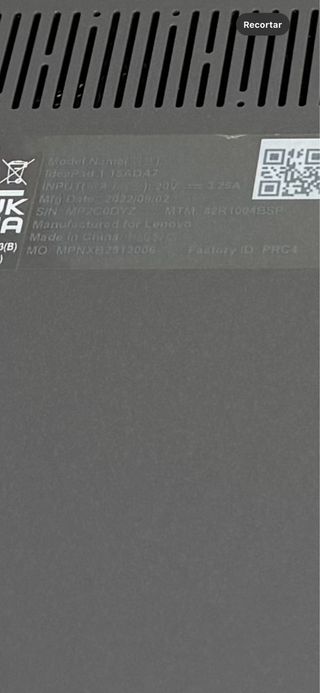 Portátil Lenovo IdeaPad (Gris Plata) S100 SERIES