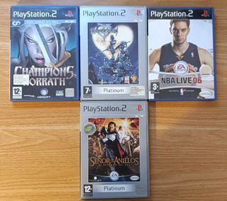16 Juegos Playstation 2 PAL ES