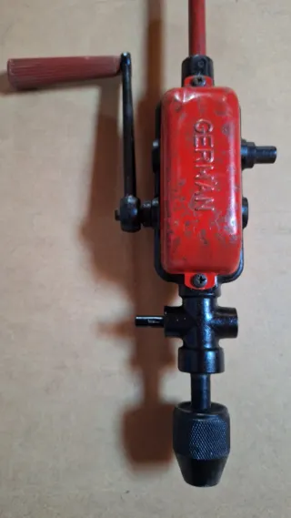Trapano a manovella vintage German