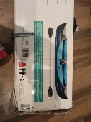 Kayak Doble Inflable Crivit Tandem