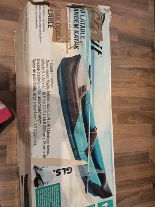 Kayak Doble Inflable Crivit Tandem