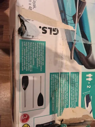 Kayak Doble Inflable Crivit Tandem