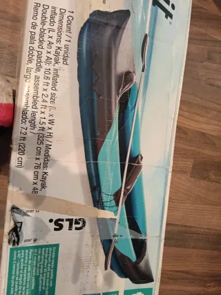 Kayak Doble Inflable Crivit Tandem