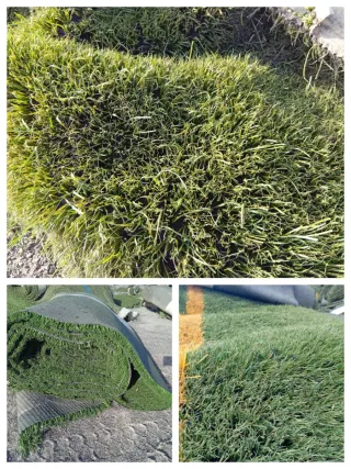 Césped artificial reciclado