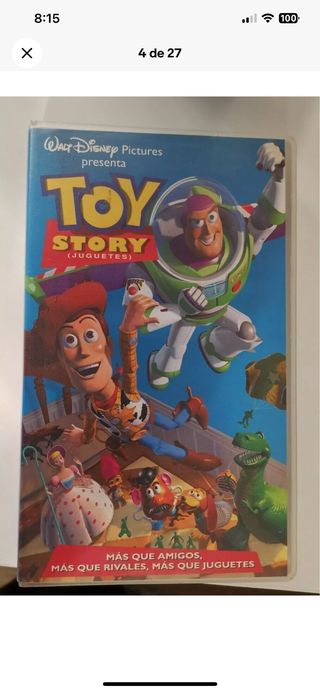 VHS Toy Story (Juguetes) Español