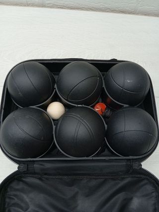 Set di bocce RELAXDAYS con 6 palline in metallo