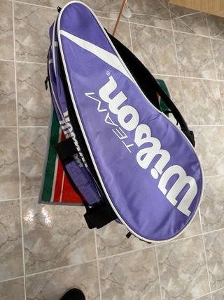 Bolsa de pádel Wilson Team Morada