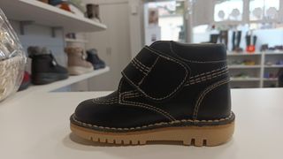Botas ATXA PIEL Talla 23 Azul Marino