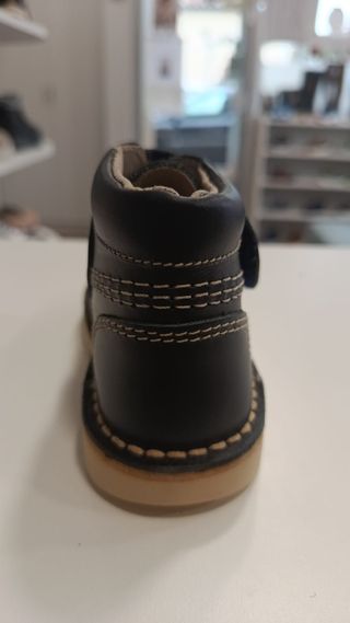 Botas ATXA PIEL Talla 23 Azul Marino