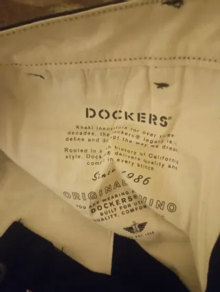 Pantalón Chino Dockers Azul Marino