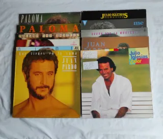 11 LPs Cantantes Españoles