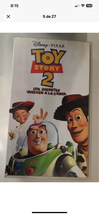 Cinta VHS Toy Story 2 (Español)